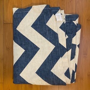 West Elm Chevron Curtains (96")